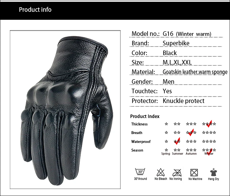 Moto rcycle перчатки зимние теплые термальные из натуральной кожи сенсорный экран для мужчин перчатки для велоспорта moto rbike Racing guantes gants de moto