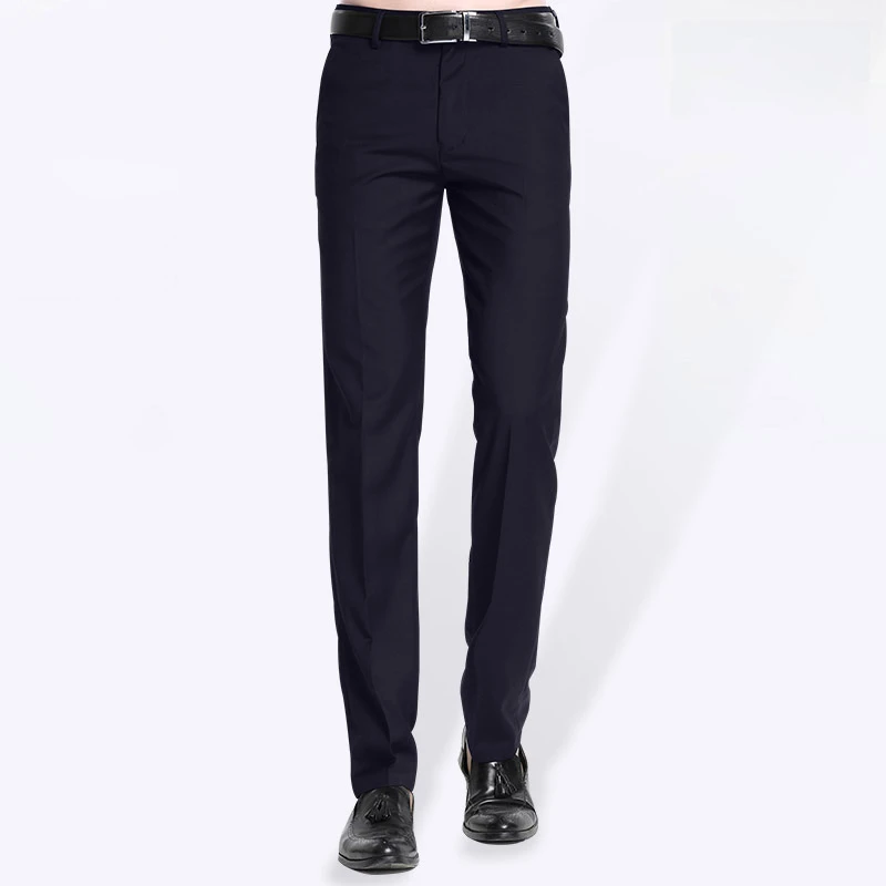 straight fit formal pants