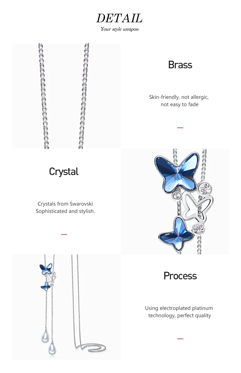 butterfly necklace crystal (4)