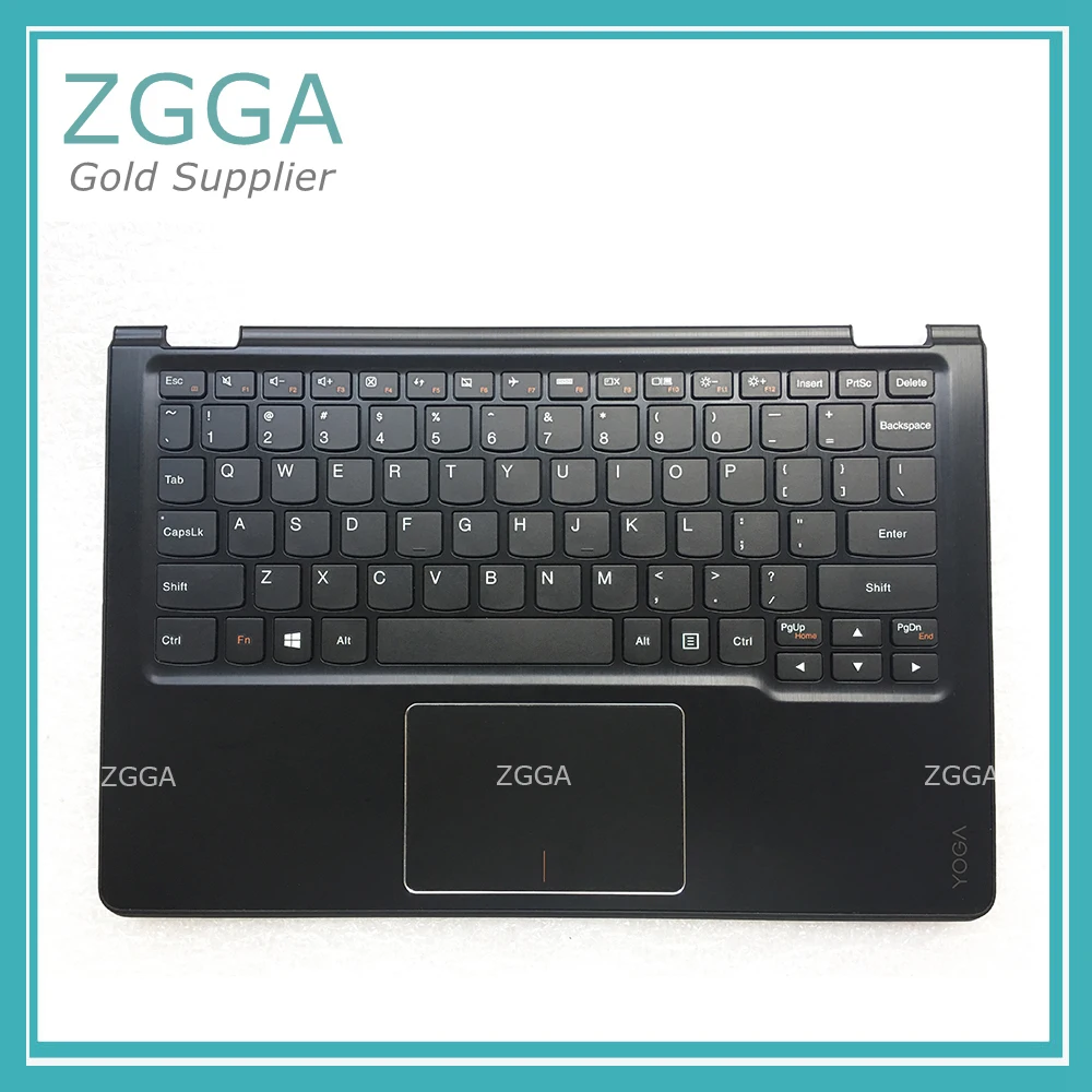 Новая верхняя крышка для lenovo Yoga 3 11 palmest, верхний чехол, американская клавиатура с тачпадом, черная с подсветкой английский AM190000600