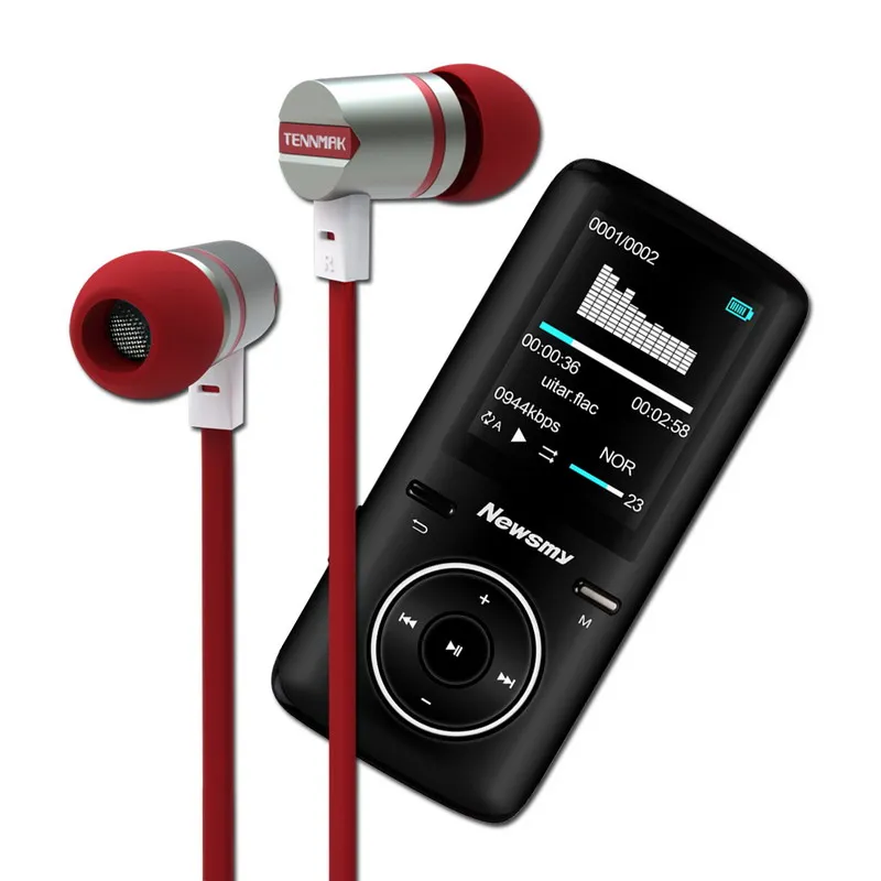 Newsmy A33 Mp3 Player Tennmak Dulcimer In Ear Metal Earphone Great Sound Quality Combine A33 F3 Players Onlyplayer Play Aliexpress