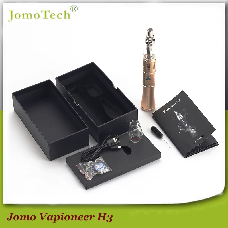 Original JomoTech Water Filtration Electronic Hookah Vapioneer H3 Vaporizer 18650 0.5ohm Electronic Cigarette Vape Mod Jomo-221