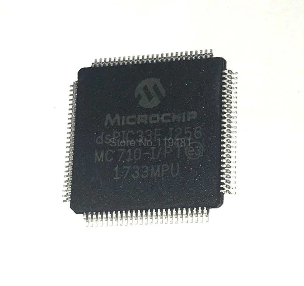 

DSPIC33FJ256 TQFP100 MCU 16-bit dsPIC33F dsPIC RISC 256KB Flash 3.3V 100-Pin TQFP DSPIC33FJ256MC710-I/PT