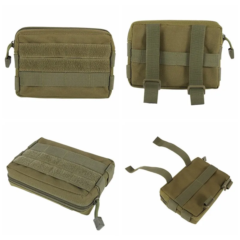 Airsoft тактический 600D Molle утилита EDC/аксессуар капля нейлон водонепроницаемый подсумок для мини-сумок открытый шестерни инструменты чехол