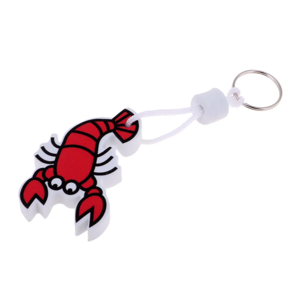 Key Float Floating Key Ring Floatable Keychain Buoyant Key Chain for Water Sports Boating Marine Kayaking Canoeing Fishing
