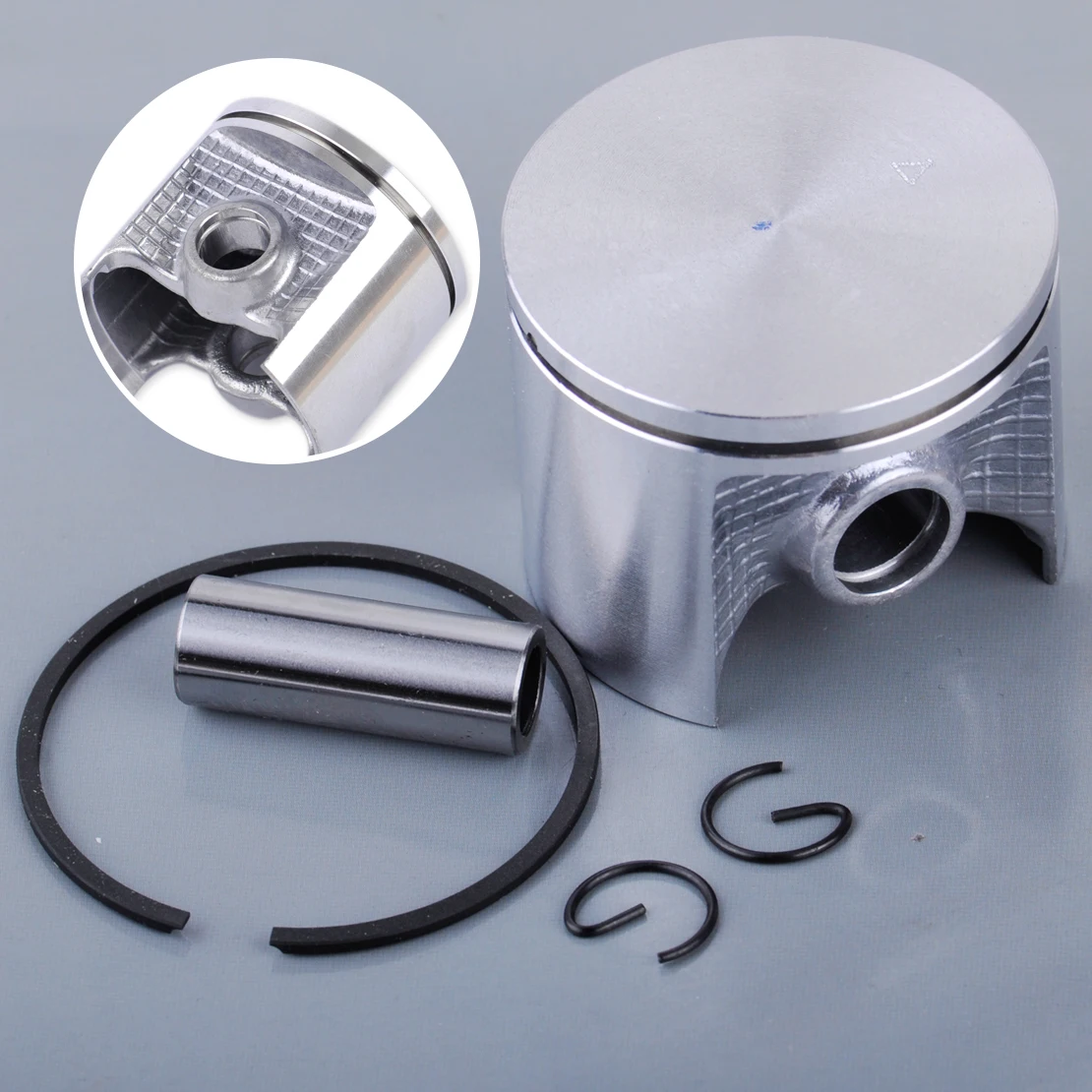 

LETAOSK 50mm Piston And Pin Ring Circlips Set Fit For HUSQVARNA 66 268 268K 268XP Chainsaw