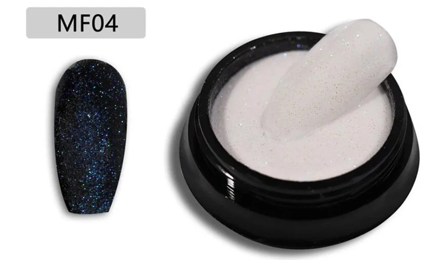 Color 4 Addfavor блеск для ногтей Порошковая голографическая Лазерная пигментная пыль DIY дизайн Блестящий сахар блеск маникюр Дизайн ногтей украшение - Цвет: Color 4