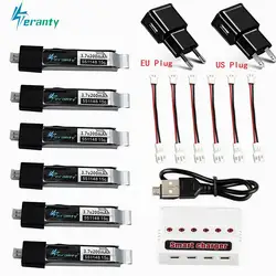 Модернизированный 3,7 V 200 mAh для V911 F929 F939 Батарея с (6 в 1) USB Зарядное устройство для WLtoys V911 F929 F939 вертолет 551148 Батарея