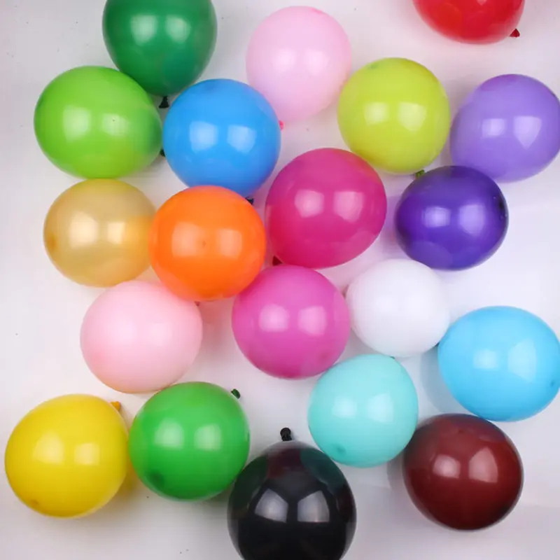 

New 30pcs/lot 5" Color Round Latex Balloons Wedding Party Decoration Balloons High Quality
