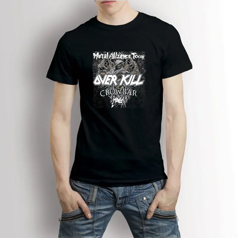 

OVERKILL Metal Aliance Tour Men's T-Shirt Tee