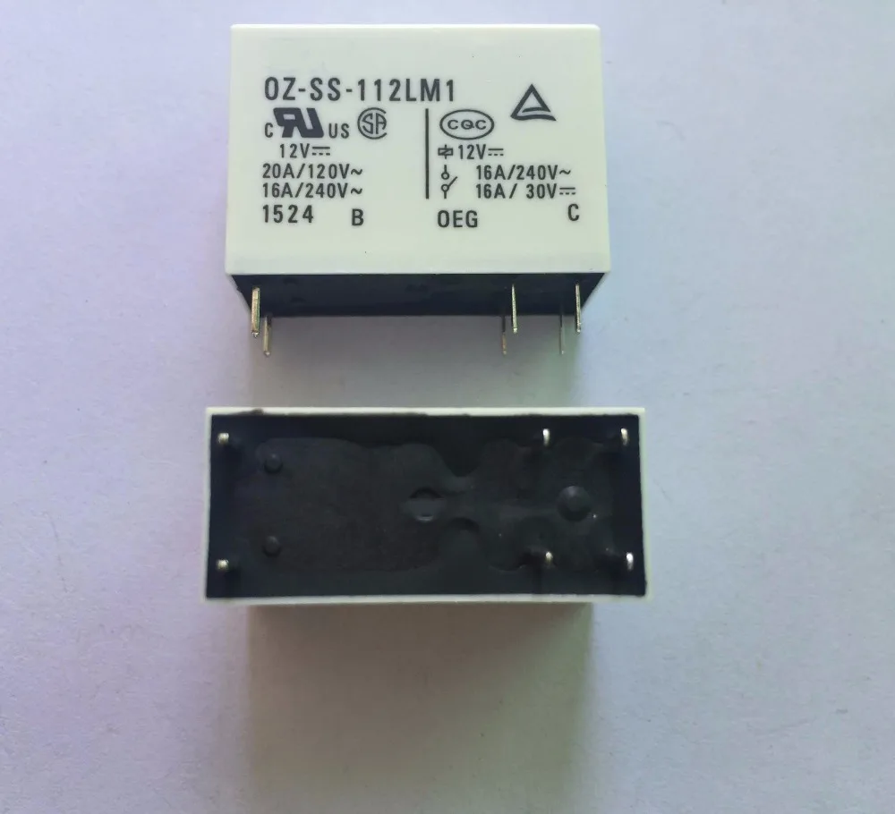 Новое реле мощности OZ-SS-112DM1 112DM1F 124DM1 OZ-SS-105LM1 112LM1 124LM1 OZ-SS-112LM1F | Обустройство дома