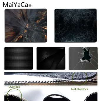 

MaiYaCa My Favorite Black DIY Design Pattern Game mousepad Size for 18x22cm 25x29cm Rubber Rectangle Mousemats
