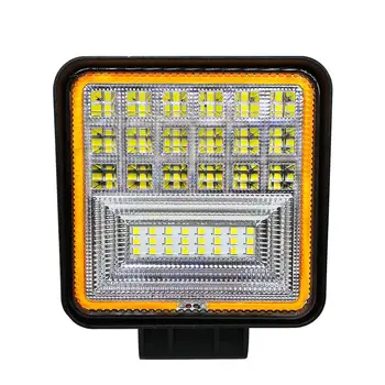 

126W LED Work Light Double Color Spot Flood Auto Work Light Lamp Waterproof For 4x4 Offroad ATV Truck Tractor Motorcycle