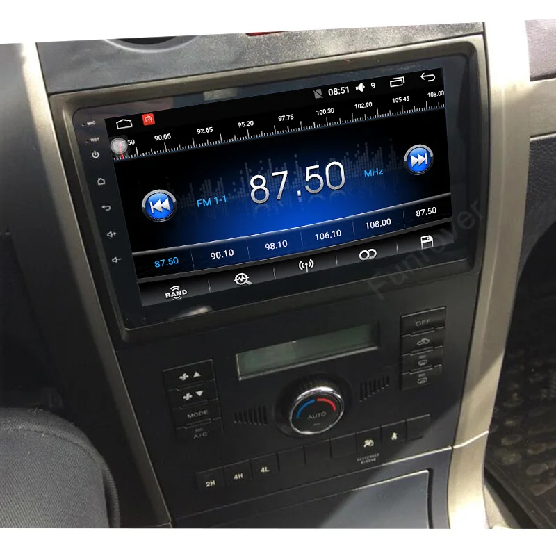 Best Funrover Android 8.0 2 din Car dvd gps for Haval Hover Greatwall Great wall H5 H3 h5 HD radio bluetooth RDS navi wifi Glonass FM 1