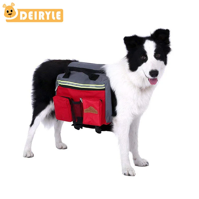 Multi functional Dog Backpack Dog Carrier Bag Training Bag Waterproof