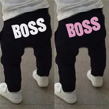 Новые модные длинные штаны-шаровары для маленьких детей хлопковые брюки для новорожденных мальчиков и девочек, леггинсы размер на возраст от 1 до 5 лет