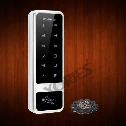 

HOMSECUR Waterproof Wiegand 26/34 Metal Access Control 13.56Mhz IC Reader+Tamper Alarm