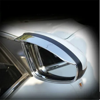 

DoColors 1pair Car rearview mirror Rain Eyebrow ABS Chrome Material For Chevrolet Cruze hatchback 2009-2017