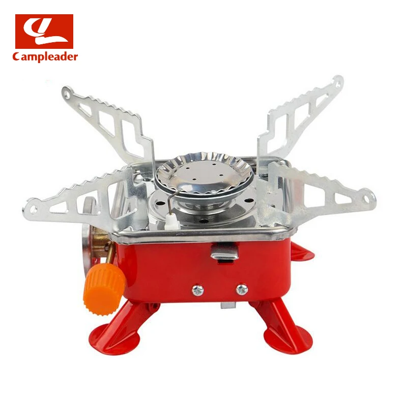 Beste Campleader Outdoor Camping Gas Kachels en Uitgerust Fire Starter Gas Branders Vierkante Opvouwbaar voor Camping Picknick CL118