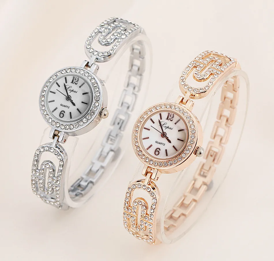 Платье наручные часы Relogio Feminino подарок Vente chaude De Mode De lux Femmes Montres Femmes браслет Montre часы Grind часы