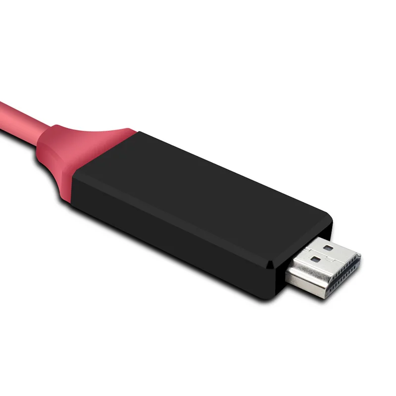 Высокая производительность type C к HDMI USB 3,1 4K высокоскоростной кабель адаптер для MacBook Book Pixel USB C к HDMI шнур красный