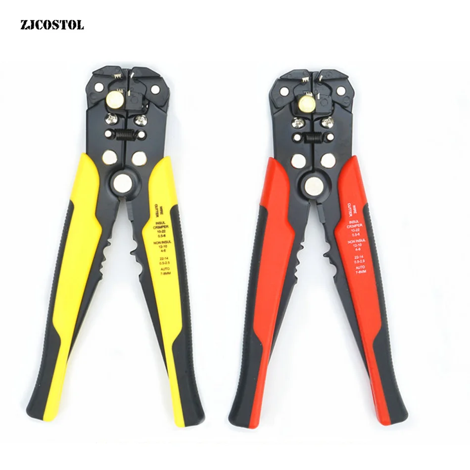 

ZJCOSTOL Multifunctional Automatic Stripping Pliers Wire Stripping Crimping Tools Cutting Multi Tool Pliers Hand Tools Krimptang