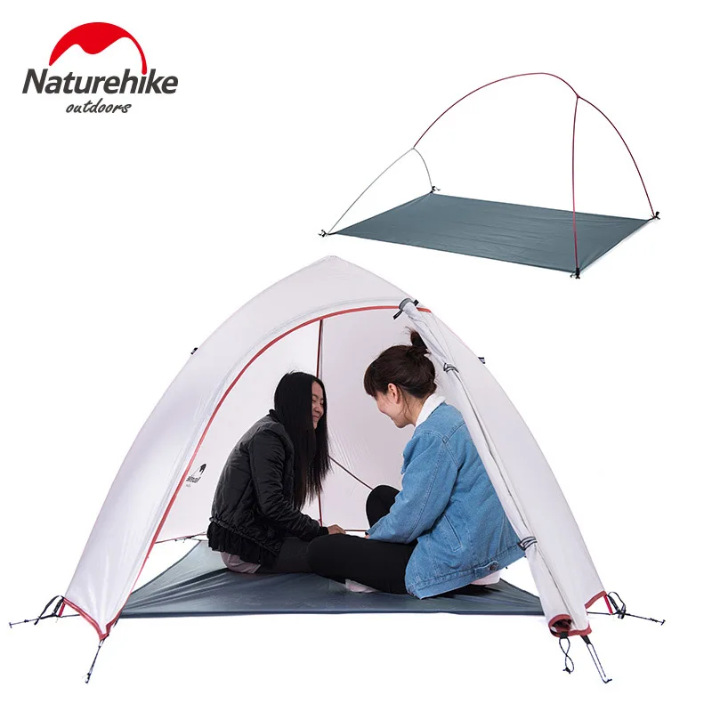 Палатка Naturehike Cloud Up обновленная двухслойная водонепроницаемая 20D силикон