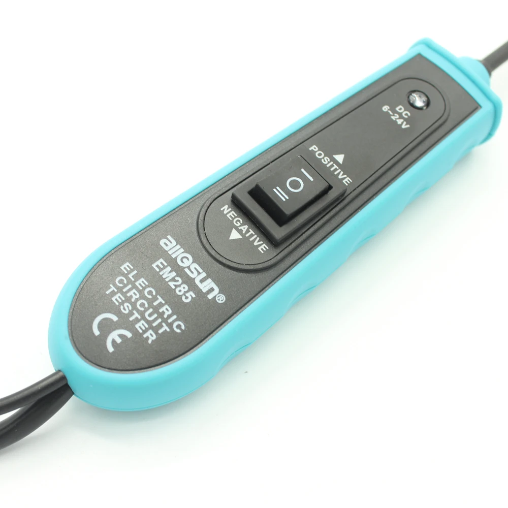 Herramienta de reparación de diagnóstico de coche EM285 6-24 V DC probador de circuito eléctrico de coche probador de automóviles sistema eléctrico de diagnóstico metro Herramienta de reparación de diagnóstico de coche EM285 6-24 V DC probador de circuito eléctrico de coche probador de automóviles sistema eléctrico de diagnóstico metro