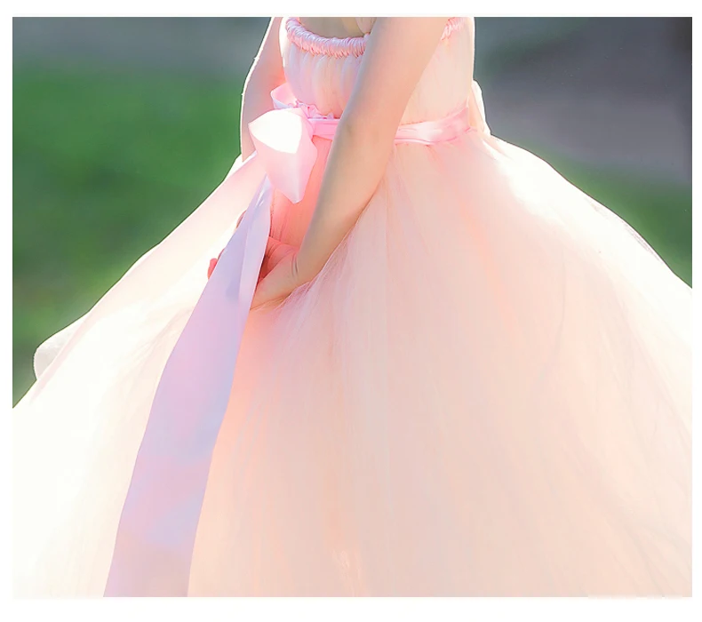 Sweetheart Strapless Tulle Flower Girl Dress