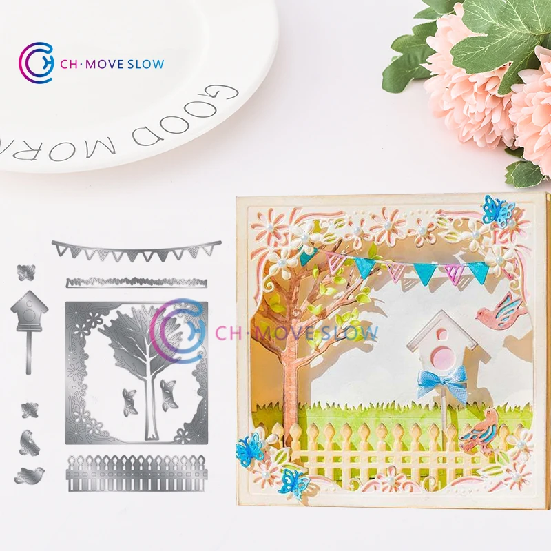 

2019 New Arrival CH Country Fete Metal Cutting Dies Embossing Scrapbooking Stencil Craft Cut Dies For DIY Card Crafts Handmade