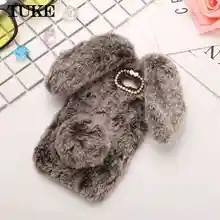 TUKE для Samsung Galaxy C5 C 5 Pro C5010 чехол Роскошный кроличий мех, мягкая задняя крышка из мягкого силикона, защита телефона, чехол