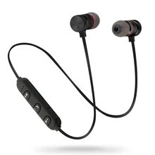 Bass Bluetooth Earphone Wireless Headset Headphones With Mic Stereo Magnetic Blutooth Earphones for Mobile Phone Sports sports super bass wireless headphones bluetooth earphone with mic hifi stereo bluetooth headsets for phone headset gamer xiaomi