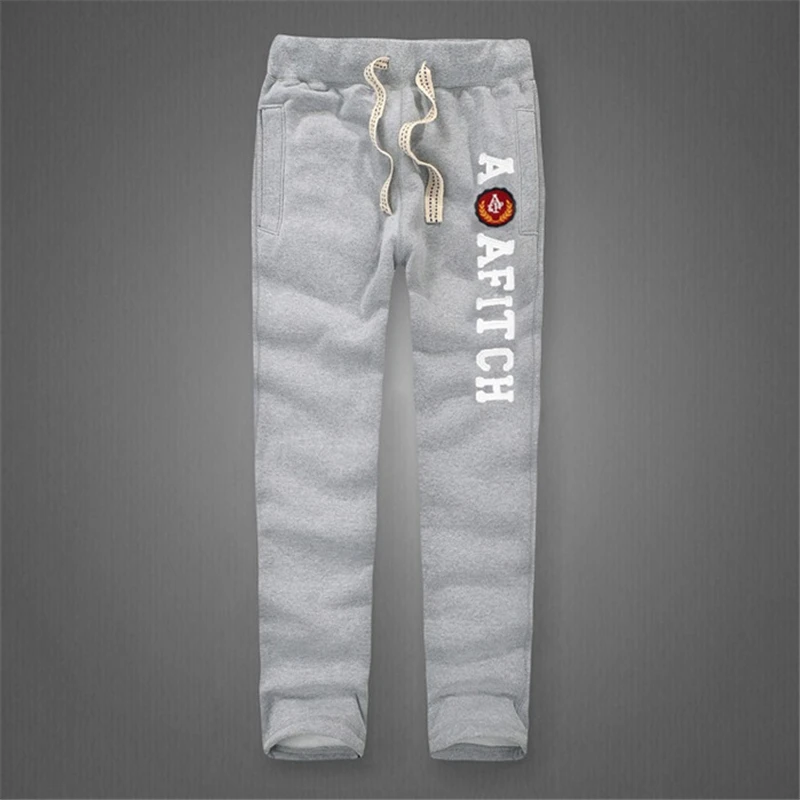 Winter Pants Men Thick Cotton Sweatpants Full Length Trousers soft and breathable joggers size S to 3XL