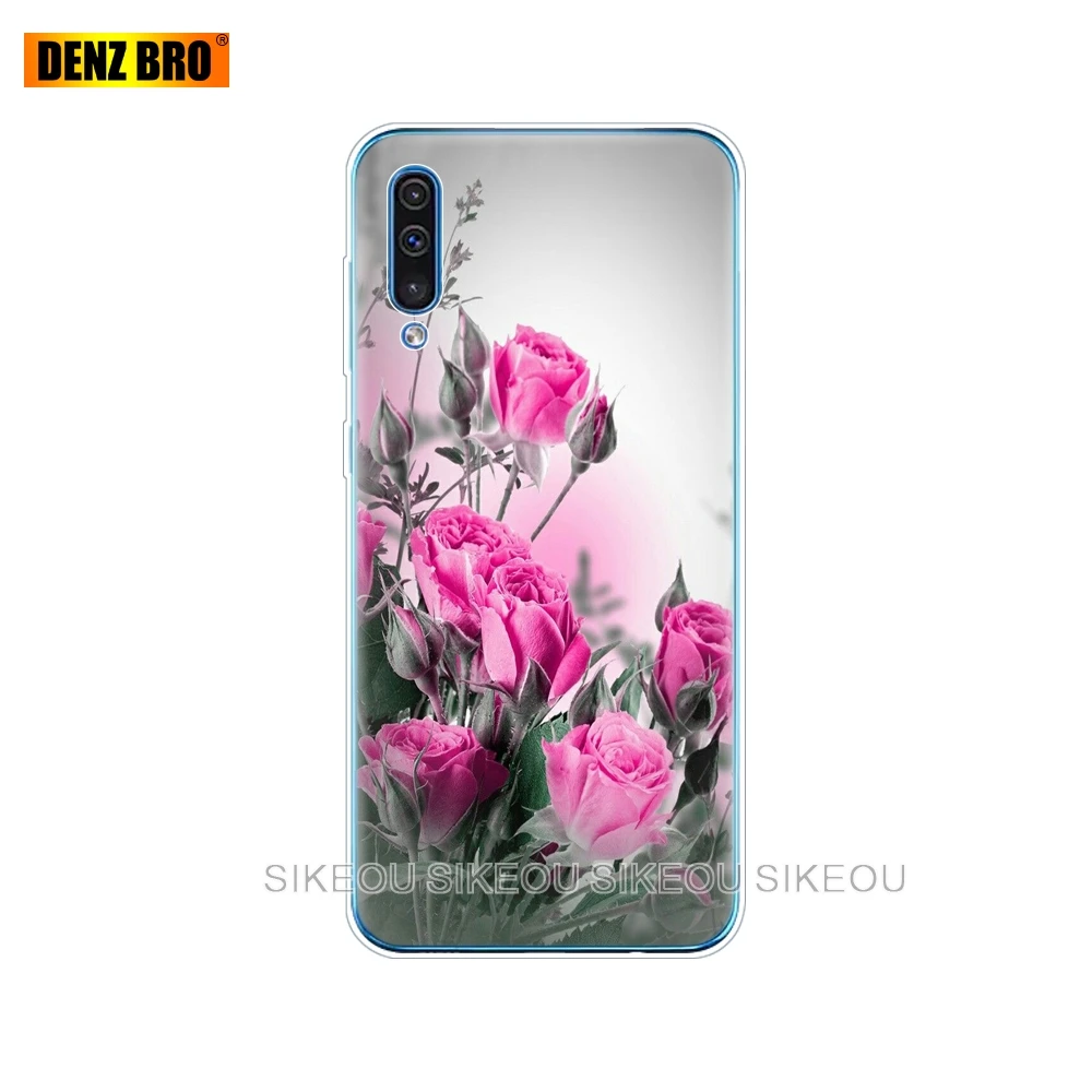 34740 Для samsung Galaxy A50 силиконовый прозрачный Футляр задняя крышка чехол для телефона для samsung A50 A505 A505F SM-A505F мягкий чехол 6,4 - Цвет: 34740