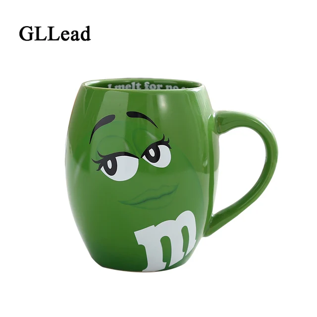 Gllead Creative M S Mm Beans Ceramic Mug Colored Cafe Oatmeal Gllead Creative M S Mm Beans Ceramic Mug Colored Cafe Oatmeal Coffee Mugs Glaze Milk Cup