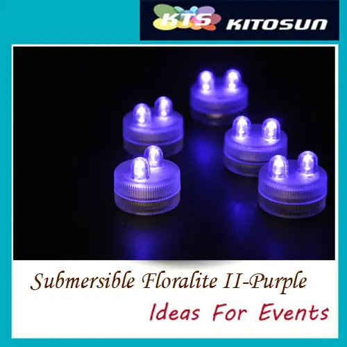 

Factory vendor LED Dual Super White SUBMERSIBLE Wedding Party Light Decoration Water Floral 100lights