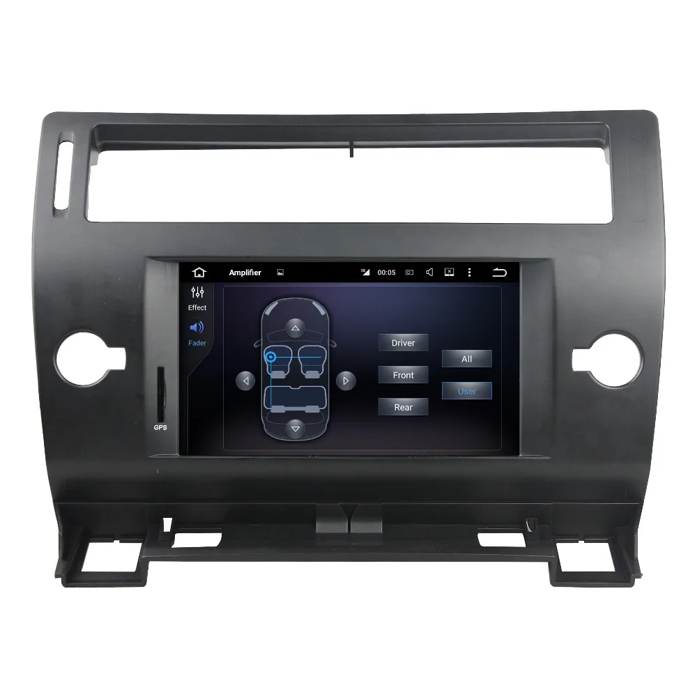 Discount 7 inch Octa Core Android 9.0 Car Radio DVD GPS Navigation For CITROEN C4 2005-2011 Car multimedia 4G RAM 64G RAM STEREO media 4