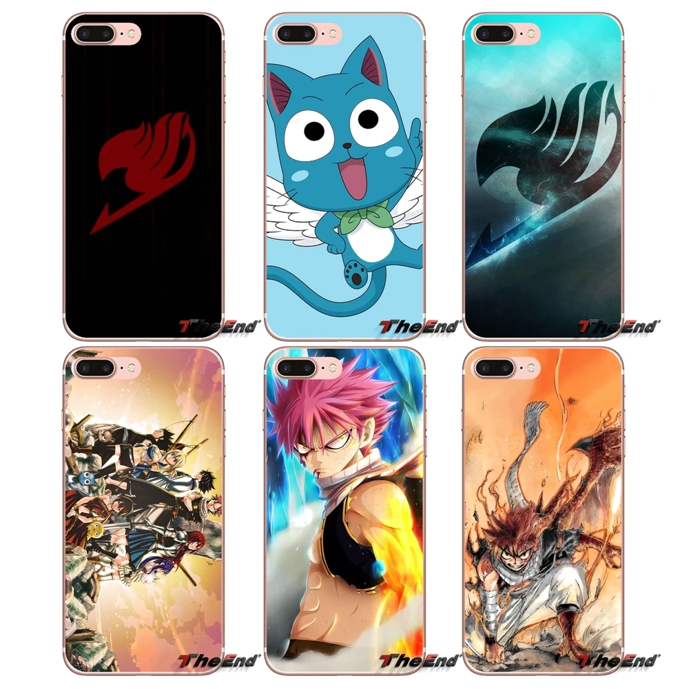 Для Sony Xperia Z Z1 Z2 Z3 Z5 compact M2 M4 M5 E3 T3 XA Aqua LG G4 G5 G3 G2 Mini Capa Fairy Tail аксессуары чехлы для