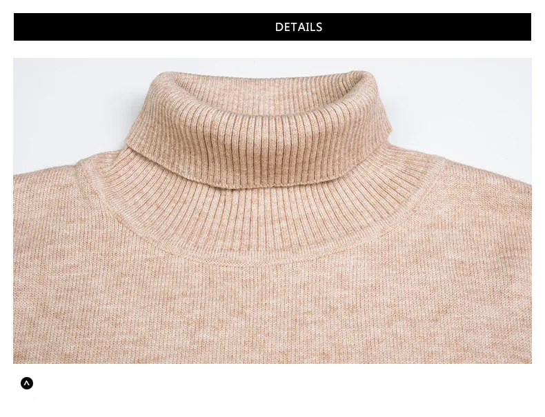 MRMT бренд осень и зима новые мужские свитера с высоким воротником свитер для мужчин сплошной цвет длинный рукав свитер