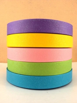 

50Y4714 kerryribbon diy 7/8 '' glitter solid ribbon Grosgrain ribbon printed ribbon