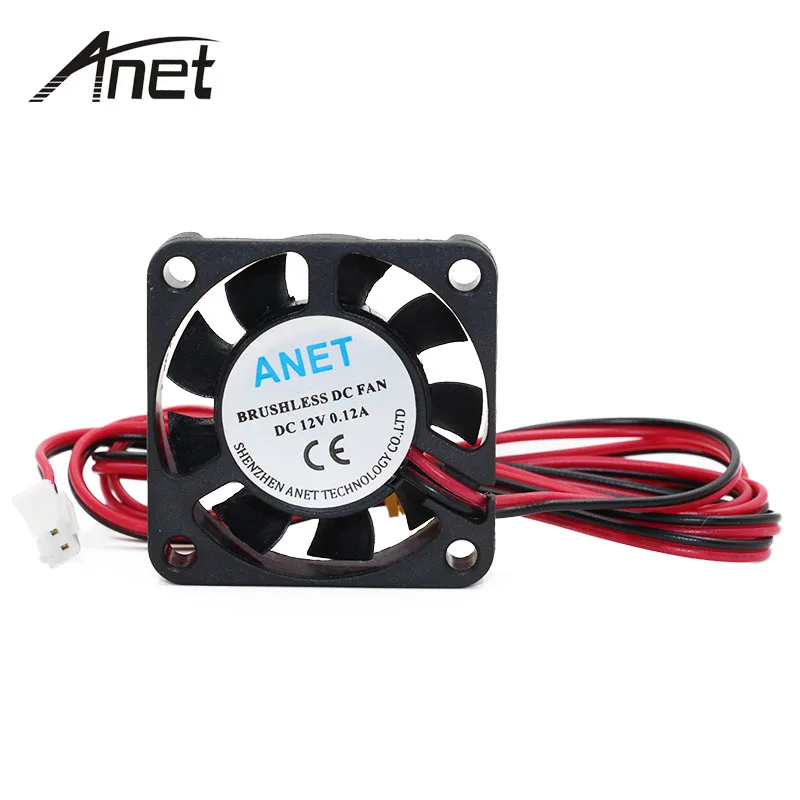 Вентилятор охлаждения Anet A6 A8 DC 10 шт. вентилятор 4010 12 В/24 В экструдер с горячим