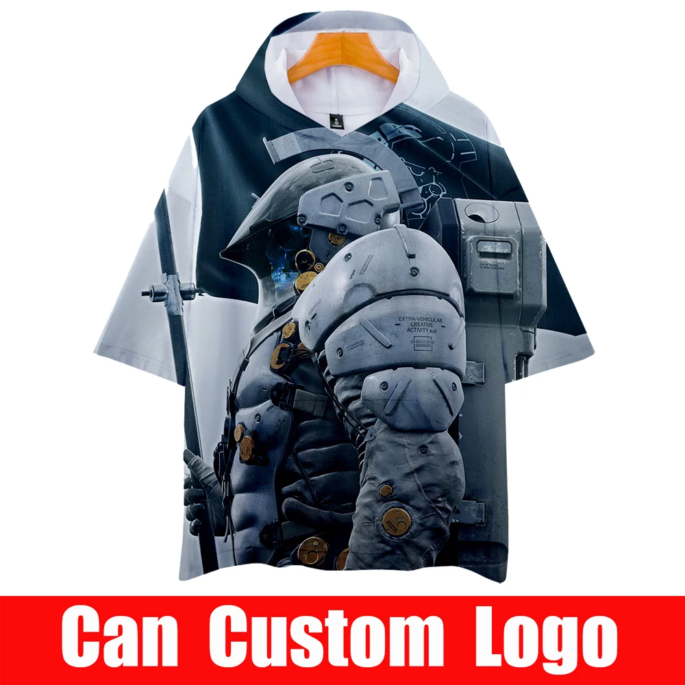 

Frdun Tommy Productions Death Stranding Luden Game Man Tops Tee Hoodie Costumes 2019 new Tshirt with hooded