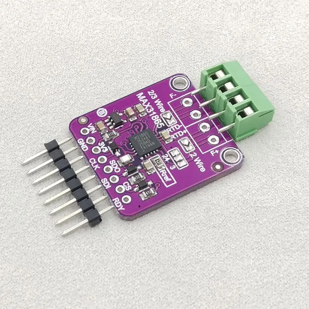 Флуоресцентный модуль MAX31865|Интегральные схемы| |