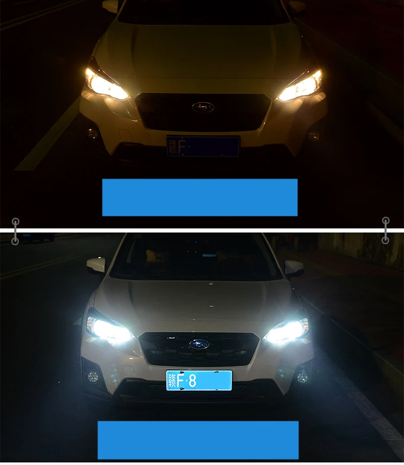 Lsrtw2017 светодиодный Автомобильные фары дальнего света обеспечивают работу раздельного освещения лампы для subaru xv 2012 2013