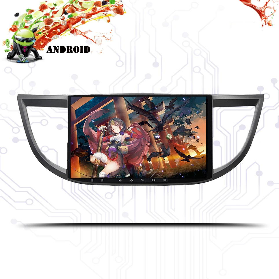 Perfect Android 9.0 Octa Core 10.1" Car DVD Multimedia GPS for Honda Crv CR-V 2012-2016 With Radio 4GB RAM SD WIFI USB Tape Recorder 4