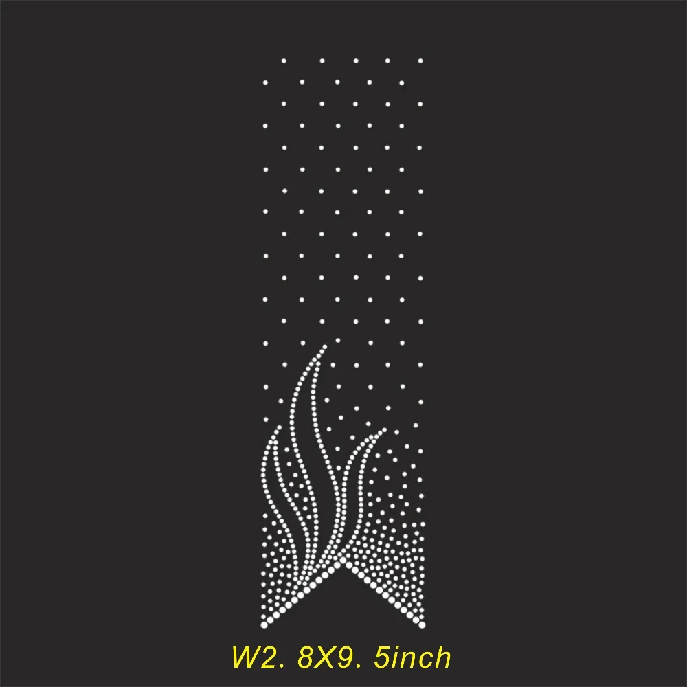 

cheer bow pattern design rhinestone transfer hot fix rhinestone motif iron on strass
