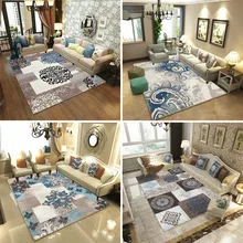 Европейские и американские ковры, коврики для гостиной, дивана, журнального столика, современный скандинавский прикроватный коврик для кабинета, ковер для дома, украсить ковер