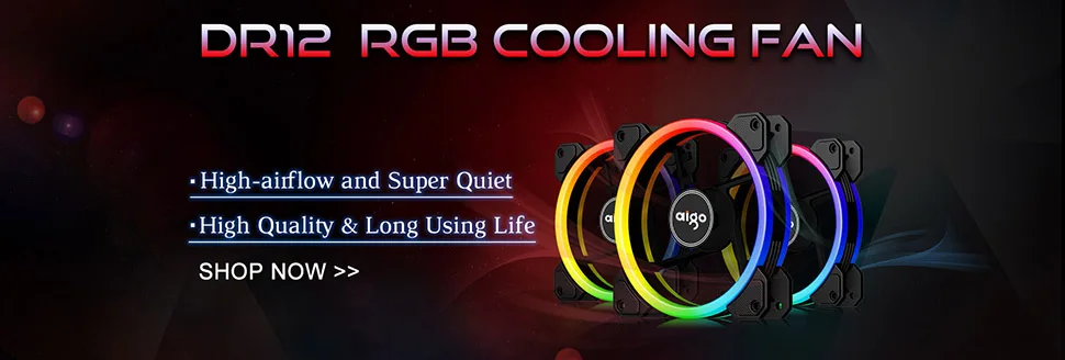 Aigo Вентилятор охлаждения процессора RGB кулер 4 тепловые трубки кулер процессора 90 мм вентилятор Радиатор 3Pin радиатор PC охлаждения для LGA/115X/AM3/AM4/1366/2011