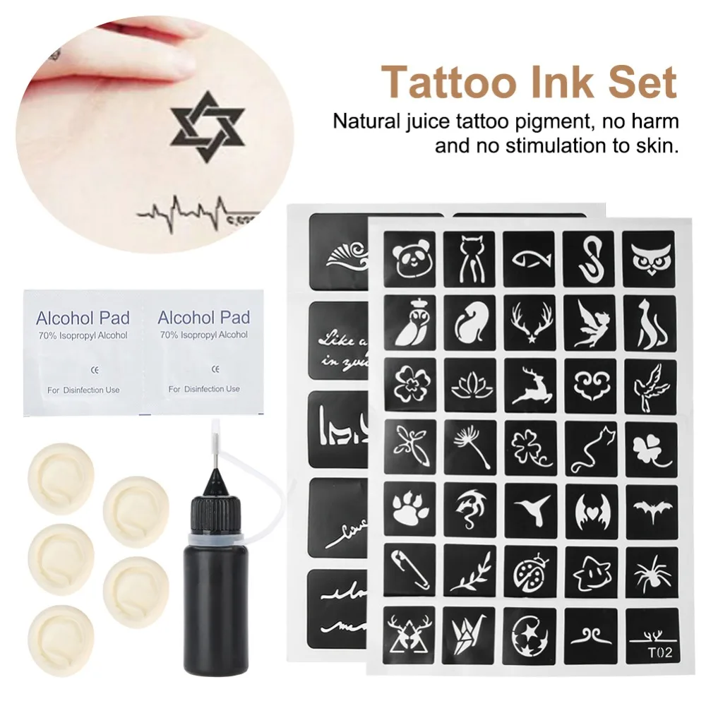 

10ml Tattoo Ink Body Paint Eyebrow Permanent Makeup Tattoo Ink Set microblading pigment for tattooing Temporary Tatoos Supplies