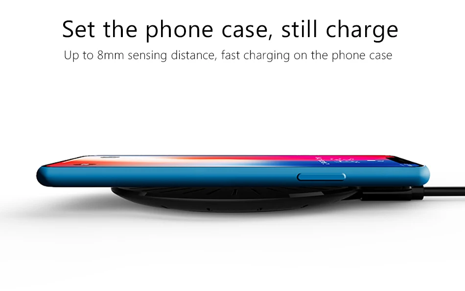 !ACCEZZ Mini 7.5W 10W Fast Qi Wireless Charge For iPhone X 8 8 Plus Quick Charging For Samsung Galaxy Note 8 5 Universal Charger (11)